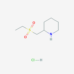 2-[(Ethanesulfonyl)methyl]piperidine hydrochloride
