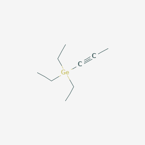 molecular formula C9H18Ge B14732657 Triethyl(prop-1-yn-1-yl)germane CAS No. 6212-75-5