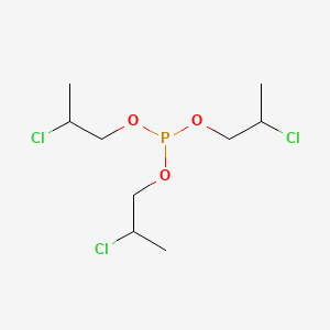 molecular formula C9H18Cl3O3P B14732669 Tris(2-chloropropyl) phosphite CAS No. 6145-74-0