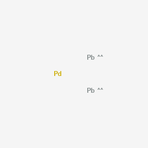 molecular formula Pb2Pd B14732670 CID 71354896 CAS No. 12259-76-6