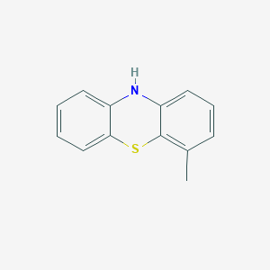 molecular formula C13H11NS B14732700 4-Methyl-10H-phenothiazine CAS No. 7190-74-1