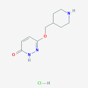 6-(piperidin-4-ylmethoxy)pyridazin-3(2H)-one hydrochloride