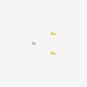 molecular formula Ru2Sc B14732863 Ruthenium--scandium (2/1) CAS No. 12535-29-4