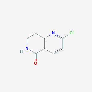 2-Chloro-7,8-dihydro-1,6-naphthyridin-5(6H)-one