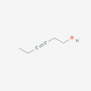 molecular formula C6H10O B147329 3-Hexyn-1-ol CAS No. 1002-28-4