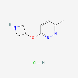 3-(Azetidin-3-yloxy)-6-methylpyridazine hydrochloride