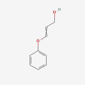 molecular formula C9H10O2 B14732947 3-Phenoxyprop-2-EN-1-OL CAS No. 10348-92-2