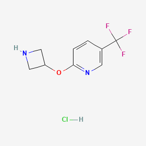 2-(Azetidin-3-yloxy)-5-(trifluoromethyl)pyridine hydrochloride