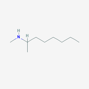 molecular formula C9H21N B14733061 N-methyloctan-2-amine CAS No. 5452-72-2