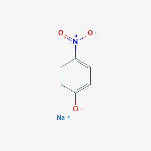 molecular formula C6H4NNaO3 B147331 Sodium 4-nitrophenolate CAS No. 824-78-2