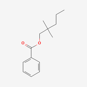 molecular formula C14H20O2 B14733125 2,2-Dimethylpentyl benzoate CAS No. 5458-31-1