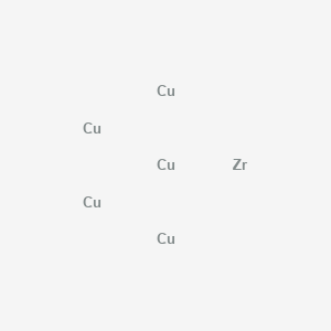 molecular formula Cu5Zr B14733174 Copper--zirconium (5/1) CAS No. 12159-09-0