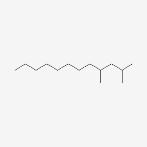 molecular formula C14H30 B14733192 2,4-Dimethyldodecane CAS No. 6117-99-3