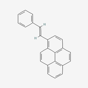 molecular formula C24H16 B14733221 Styryl-pyrene 