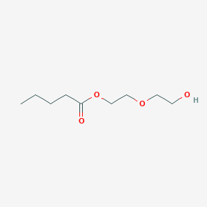 molecular formula C9H18O4 B14733362 2-(2-Hydroxyethoxy)ethyl pentanoate CAS No. 5131-86-2