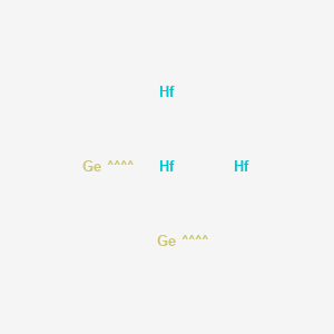 molecular formula Ge2Hf3 B14733411 CID 78062253 