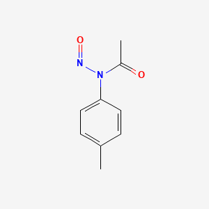 molecular formula C9H10N2O2 B14733476 n-(4-Methylphenyl)-n-nitrosoacetamide CAS No. 10557-67-2