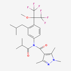 molecular formula C25H31F6N3O3 B1473361 Pyflubumide CAS No. 926914-55-8