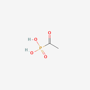 molecular formula C2H5O4P B14733824 Acetylphosphonic acid CAS No. 6881-54-5