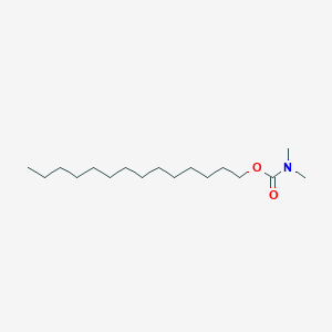 molecular formula C17H35NO2 B14733899 Tetradecyl dimethylcarbamate CAS No. 5461-76-7
