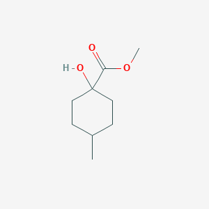 molecular formula C9H16O3 B14734168 Methyl 1-hydroxy-4-methylcyclohexanecarboxylate CAS No. 6290-16-0