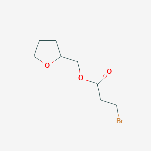 molecular formula C8H13BrO3 B14734184 Oxolan-2-ylmethyl 3-bromopropanoate CAS No. 6282-54-8