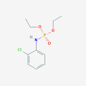 molecular formula C10H15ClNO3P B14734206 Diethyl(2-chlorophenyl)phosphoramidate CAS No. 6345-18-2
