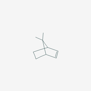 molecular formula C9H14 B14734378 Bicyclo[2.2.1]hept-2-ene, 7,7-dimethyl- CAS No. 6541-60-2