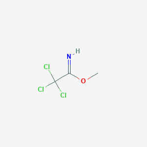 molecular formula C3H4Cl3NO B147344 Methyl 2,2,2-trichloroacetimidate CAS No. 2533-69-9