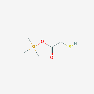 molecular formula C5H12O2SSi B14734636 Trimethylsilyl sulfanylacetate CAS No. 6398-65-8