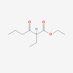 molecular formula C10H18O3 B14734748 Ethyl 2-ethyl-3-oxohexanoate CAS No. 5331-82-8