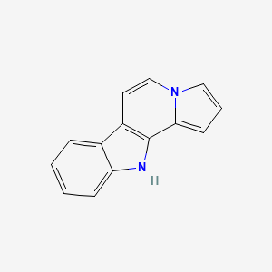 molecular formula C14H10N2 B14734890 11H-Indolizino[8,7-b]indole CAS No. 5860-58-2
