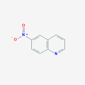 molecular formula C9H6N2O2 B147349 6-Nitroquinoline CAS No. 613-50-3
