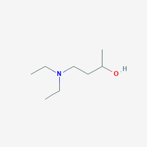molecular formula C8H19NO B14734935 4-(Diethylamino)butan-2-ol CAS No. 5467-48-1