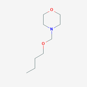 molecular formula C9H19NO2 B14734944 Morpholine, 4-(butoxymethyl)- CAS No. 5625-84-3