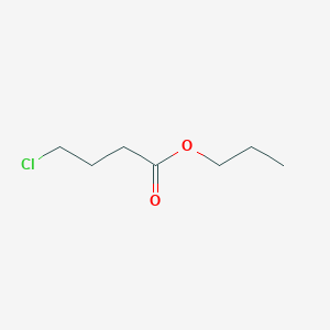 molecular formula C7H13ClO2 B14734983 Propyl 4-chlorobutanoate CAS No. 3153-35-3