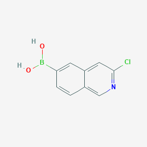 (3-Chloroisoquinolin-6-yl)boronic acid