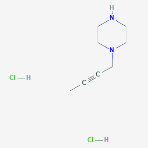 1-(But-2-yn-1-yl)piperazine dihydrochloride
