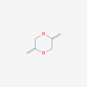 molecular formula C6H8O2 B14735134 2,5-Dimethylidene-1,4-dioxane CAS No. 6938-86-9