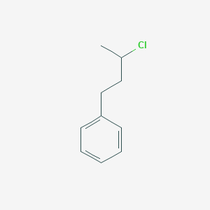 molecular formula C10H13Cl B14735219 Benzene, (3-chlorobutyl) CAS No. 4830-94-8