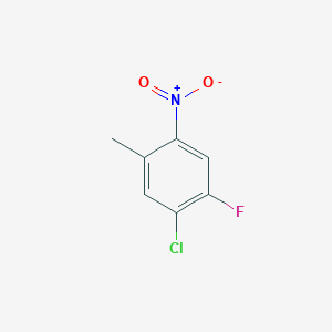 B1473522 1-Chloro-2-fluoro-5-methyl-4-nitrobenzene CAS No. 1352457-29-4