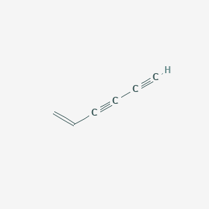 molecular formula C6H4 B14735225 1-Hexene-3,5-diyne CAS No. 7023-69-0