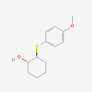 (1S,2S)-2-[(4-methoxyphenyl)sulfanyl]cyclohexan-1-ol