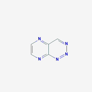 molecular formula C5H3N5 B14735283 Pyrazino[2,3-d][1,2,3]triazine CAS No. 6133-67-1