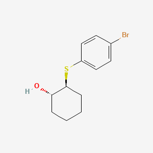 (1S,2S)-2-[(4-bromophenyl)sulfanyl]cyclohexan-1-ol