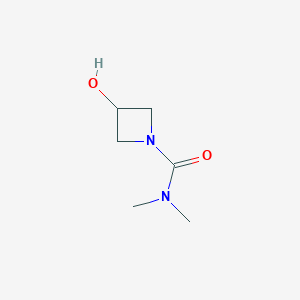 3-hydroxy-N,N-dimethylazetidine-1-carboxamide