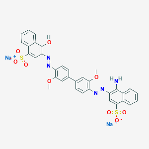 molecular formula C34H25N5Na2O9S2 B14735444 C.I. Direct violet 32 CAS No. 6428-94-0
