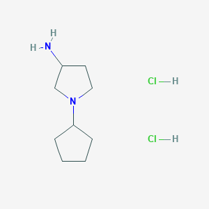 1-Cyclopentyl-3-pyrrolidinamine dihydrochloride