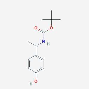 Tert-butyl (1-(4-hydroxyphenyl)ethyl)carbamate