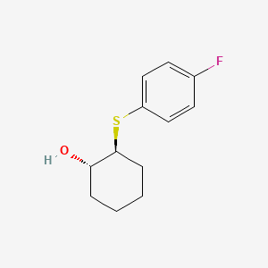 (1S,2S)-2-[(4-fluorophenyl)sulfanyl]cyclohexan-1-ol